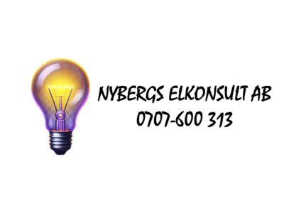 Logotyp Nybergs ElKonsult AB
